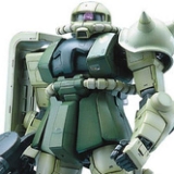 PG Mobile Suit Gundam MS-06F Mass Production Zaku 2 1/60 Scale Color Separated P