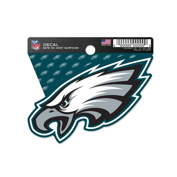 Philadelphia Eagles Clean Cut Decal 3x4"