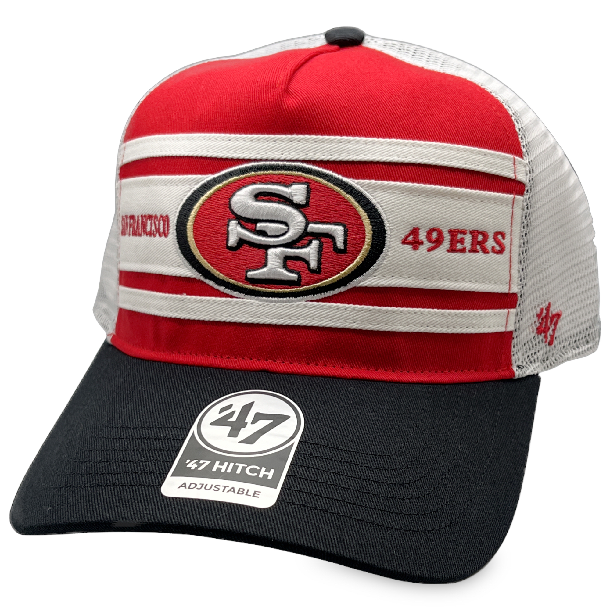 San Francisco 49ers Retro Double Header '47Brand Trucker Snapback Hat
