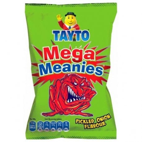 Tayto UK Import Chips Meanies Pickled Onion 1.2oz 50 ct
