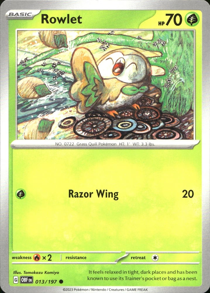 Rowlet - SV03 13/197