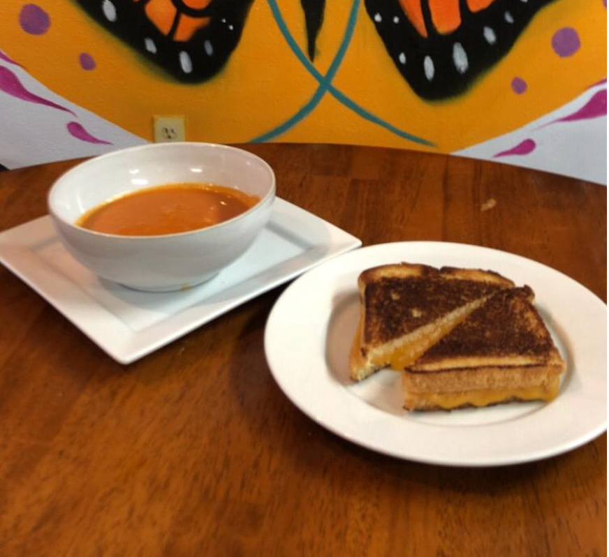 Grilled Cheese and Tomato Soup