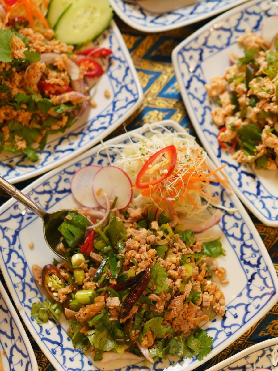 Spicy Chicken Salad (Larb Gai)
