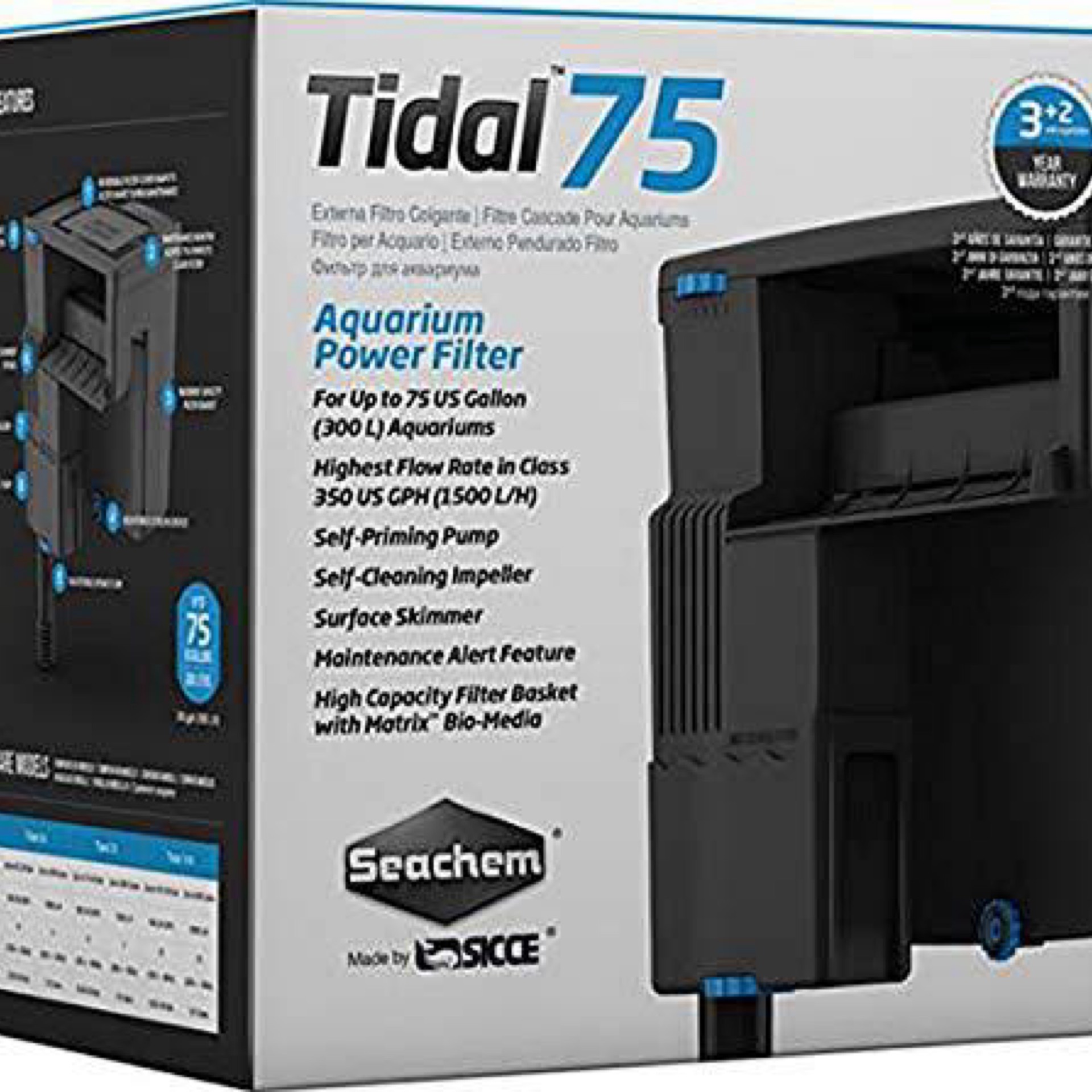 Seachem Tidal Filter (Made by Sicce)
