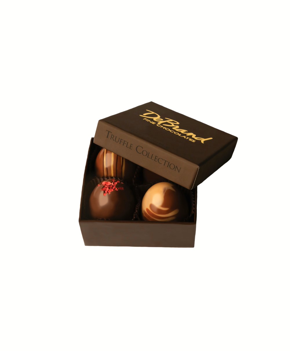 Assorted 4-Piece Truffle Box