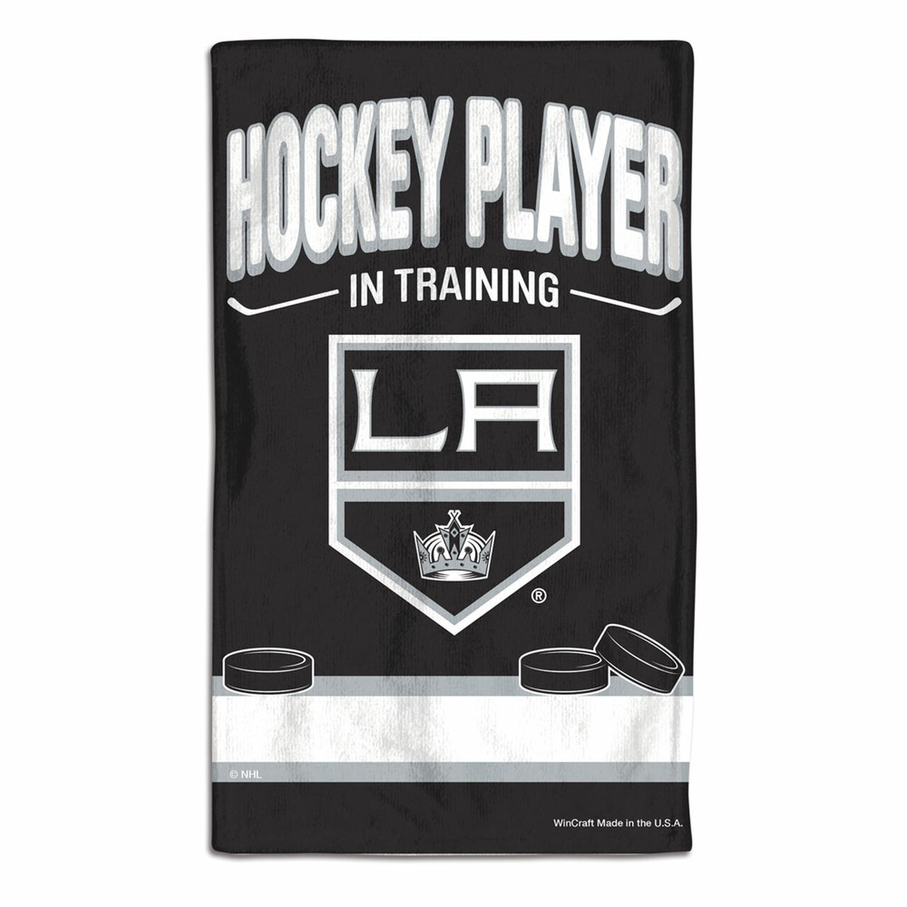 Los Angeles Kings Baby Burp Cloth 10x17"