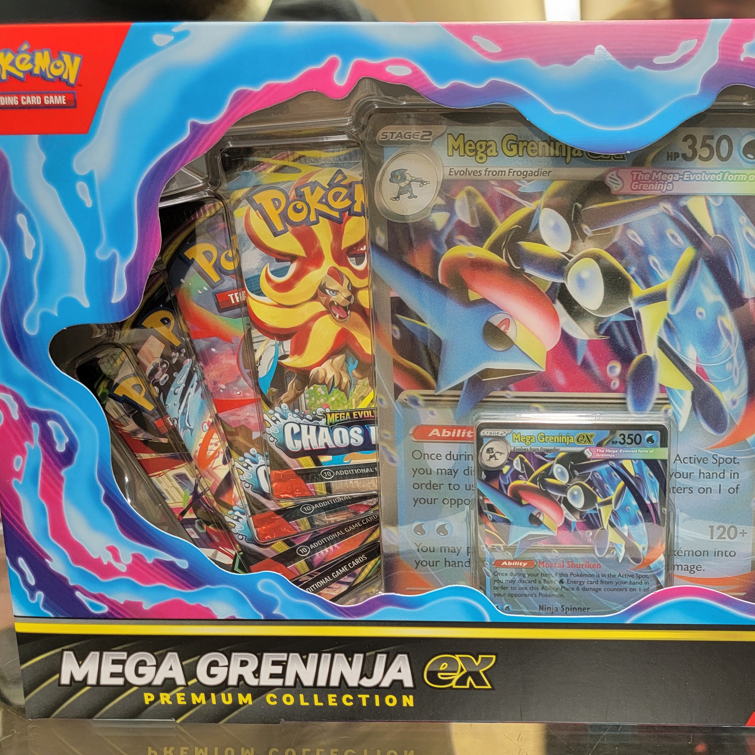Mega Greninja Premium Collection Box