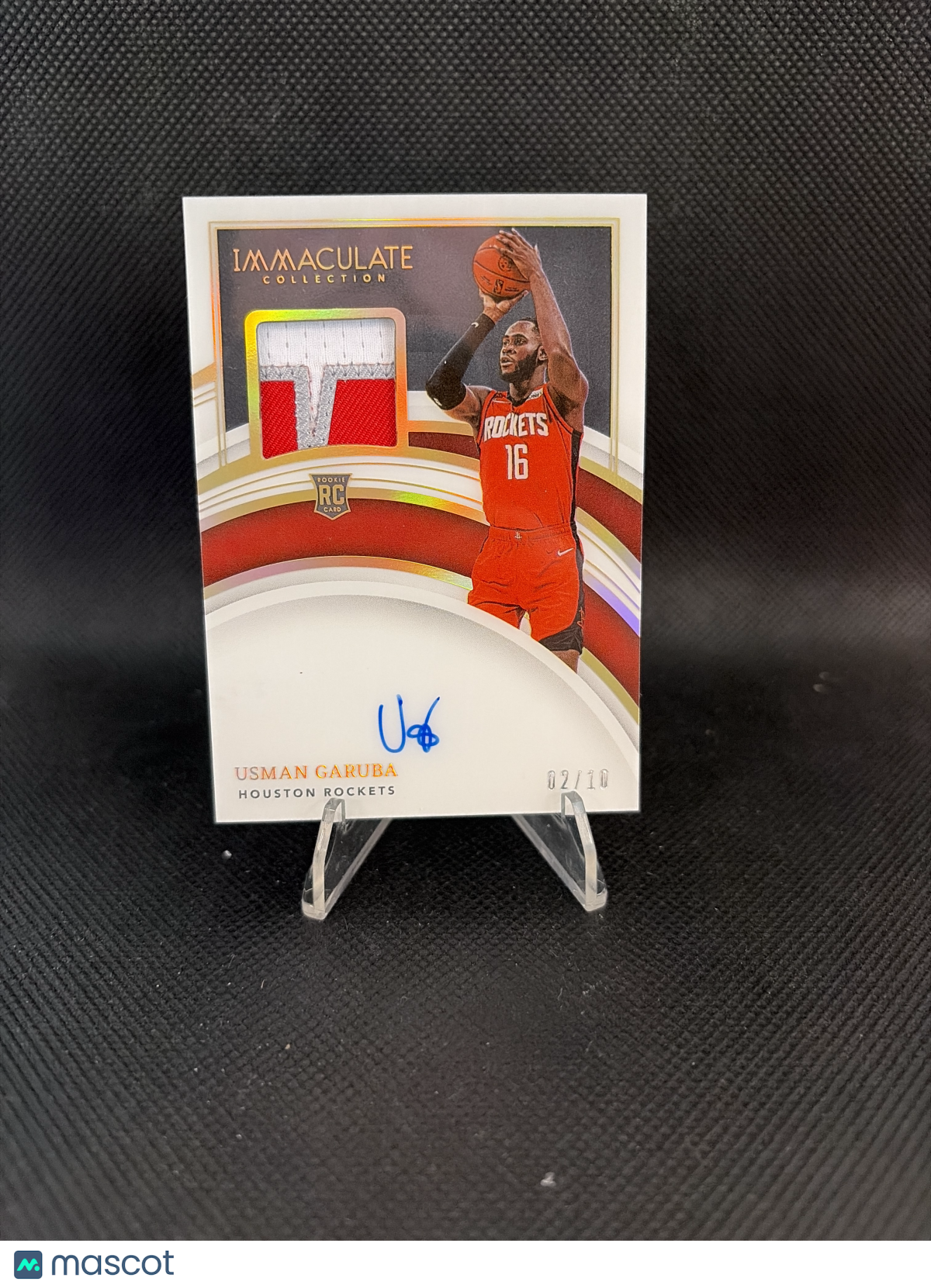 2021 Panini Immaculate Collection Usman Garuba Gold Foil RPA /10