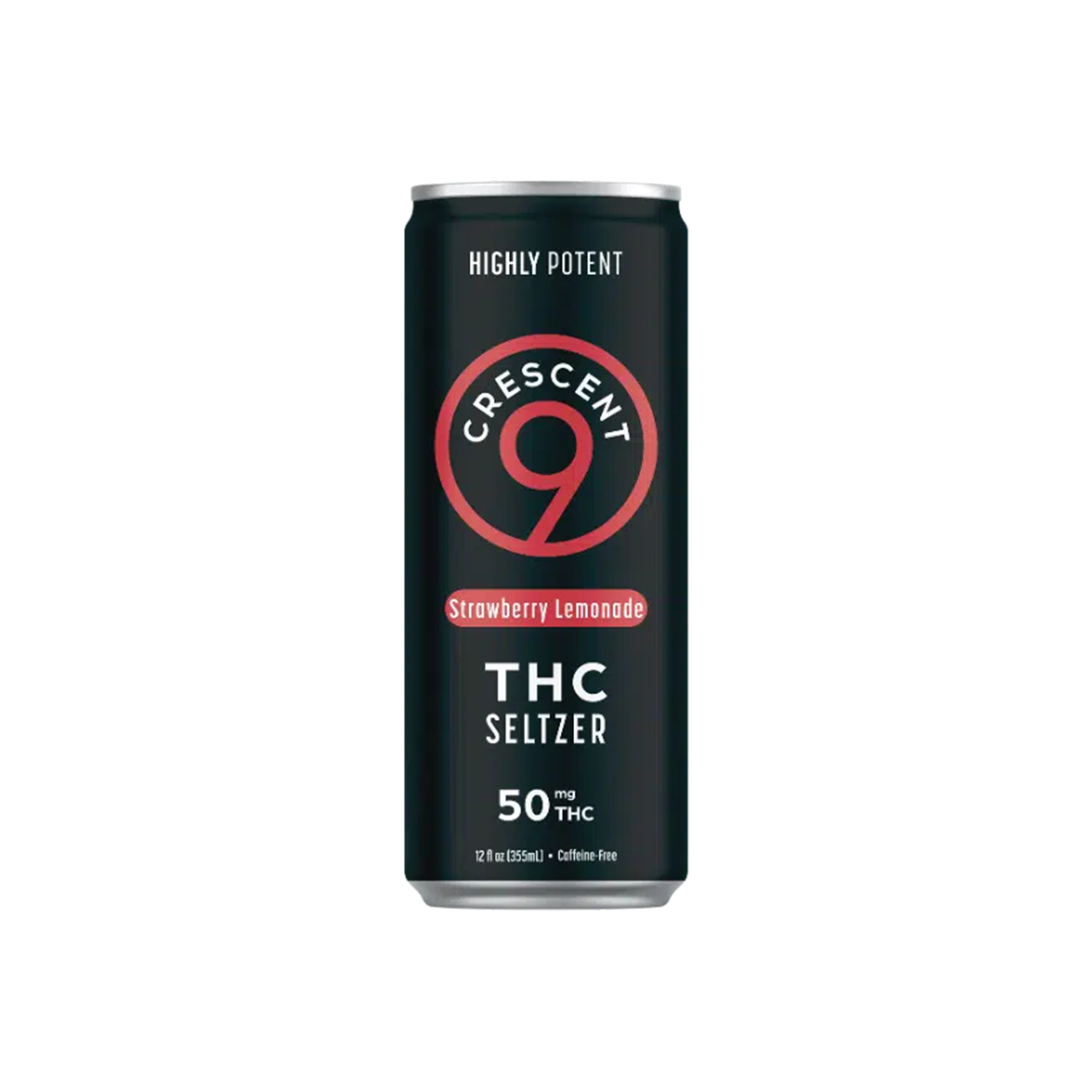 Crescent Strawberry Lemonade THC Seltzer 50mg 355ml