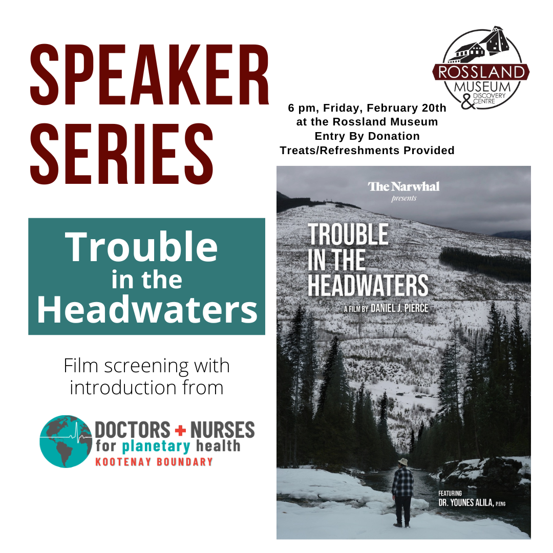 February 2026 Speaker Series: Trouble in the Headwaters with Doctors & Nurses for Planetary Health