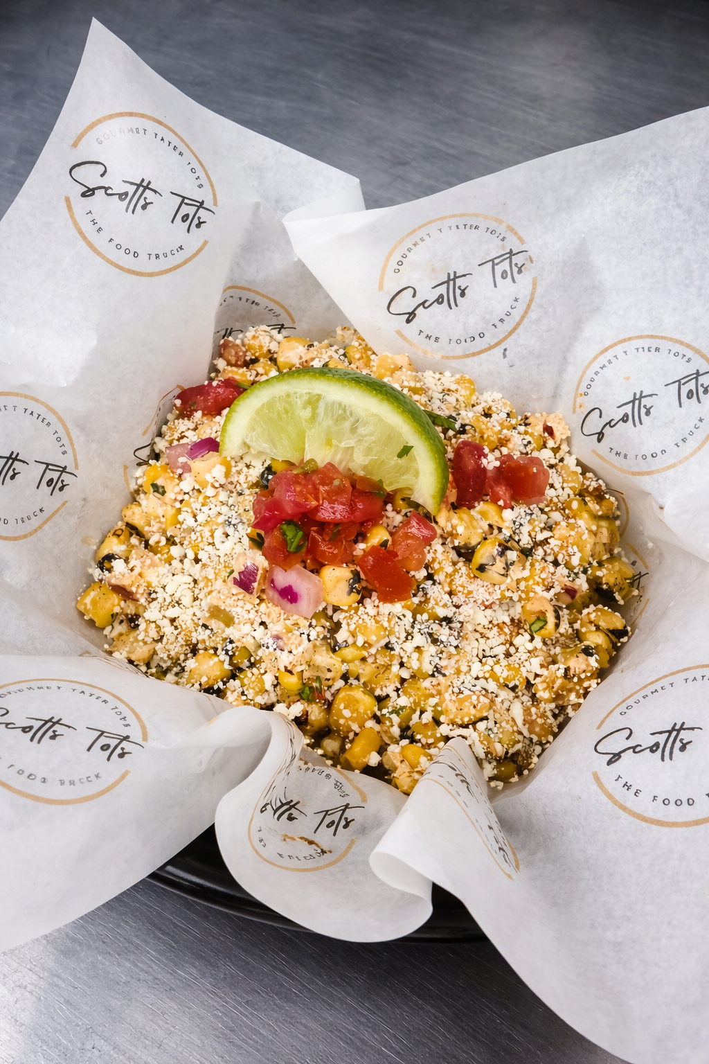 fire-roasted street corn