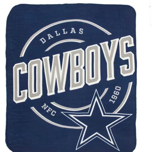 Dallas Cowboys Campaign Fleece Blanket 50x60"