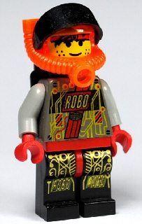 sp067 RoboForce Red with Printed Legs
