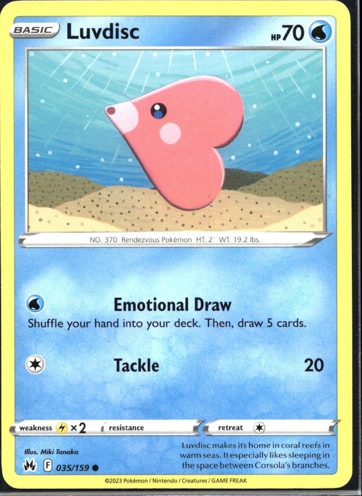Luvdisc - SWSH12.5 35/159