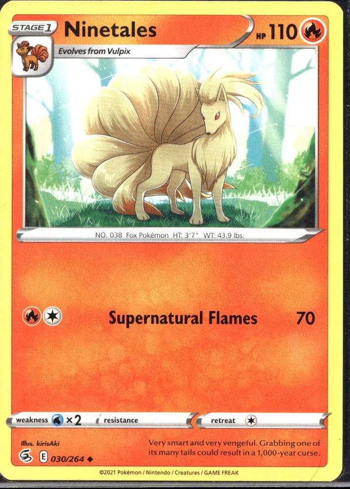 Ninetales - SWSH8 30/264