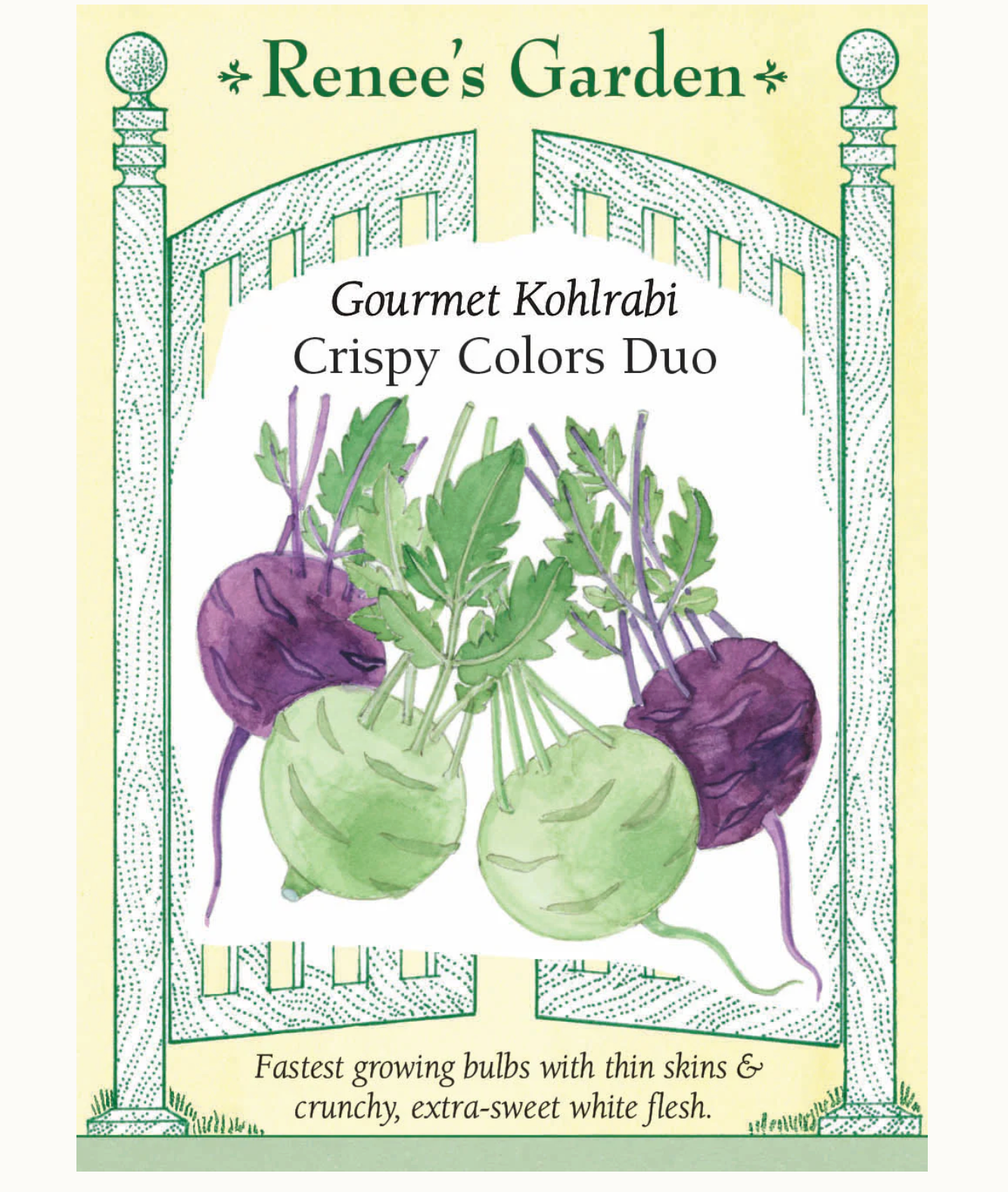 Renee's Garden | Gourmet Kohlrabi Crispy Colors Duo