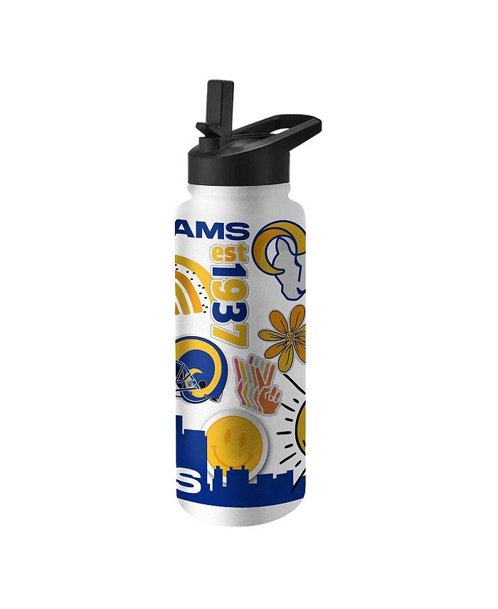 Los Angeles Rams Native Quencher Stainless Steel Bottle 34oz