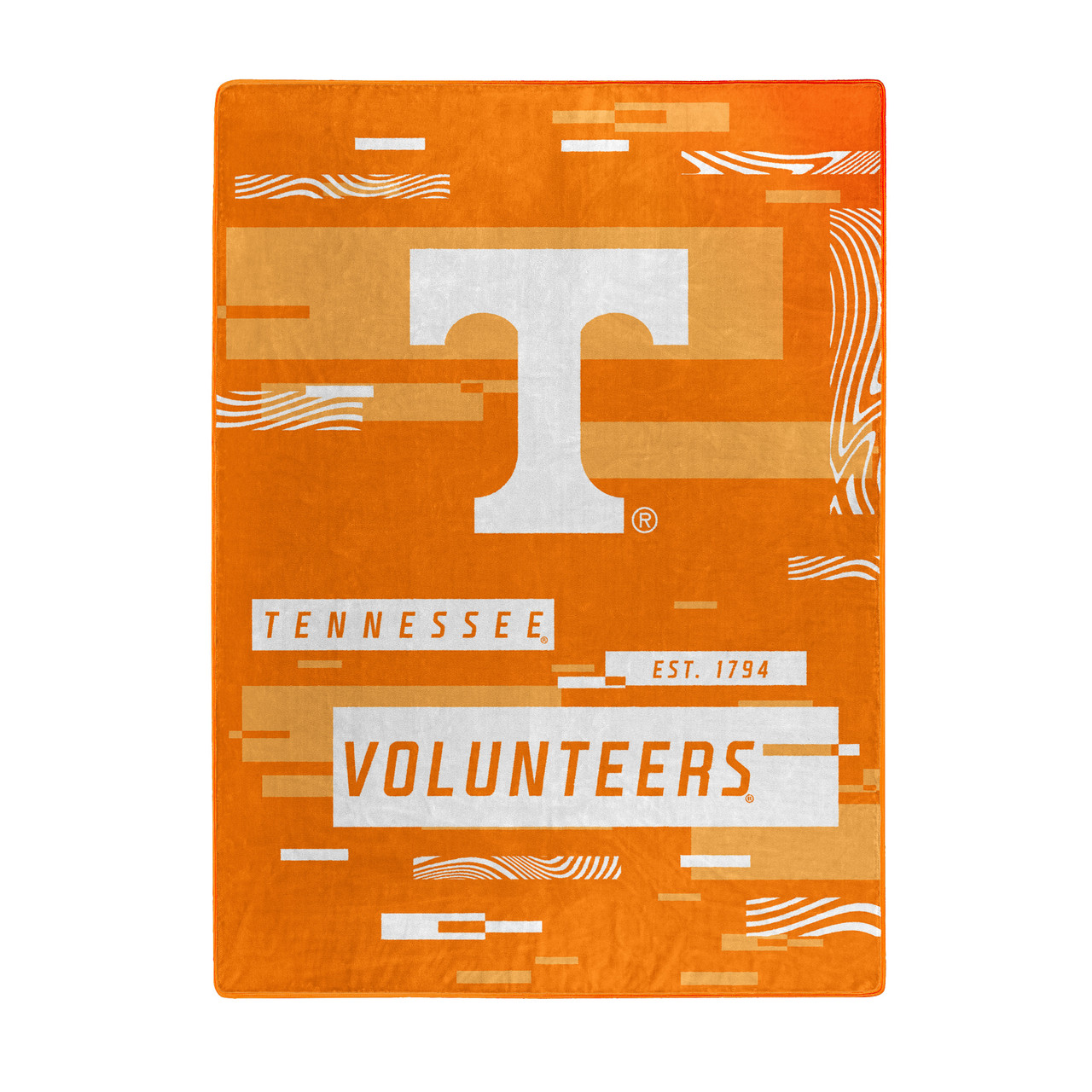 Tennessee Volunteers Digital Design Raschel Blanket 60x80"