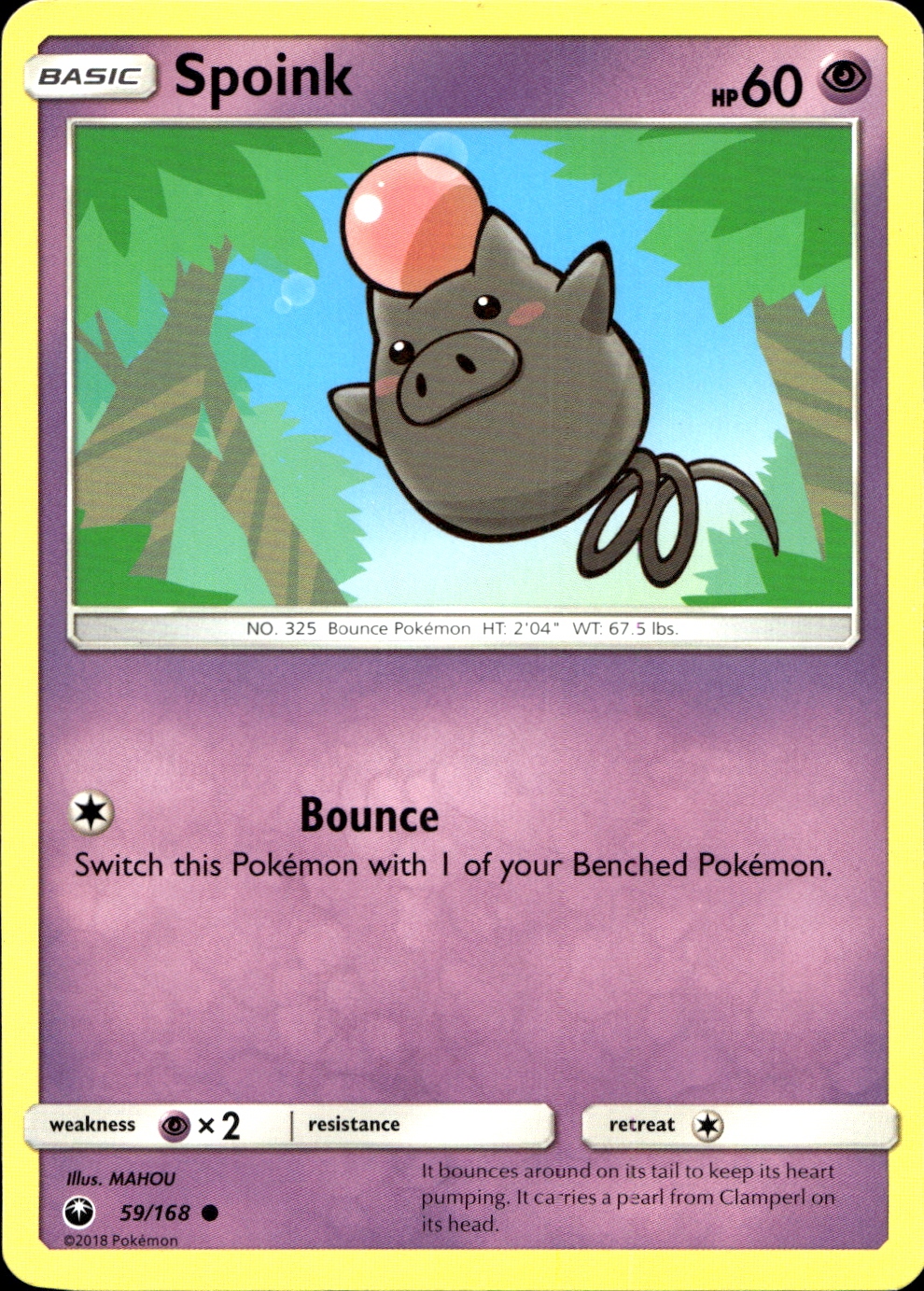 Spoink - SM7 59