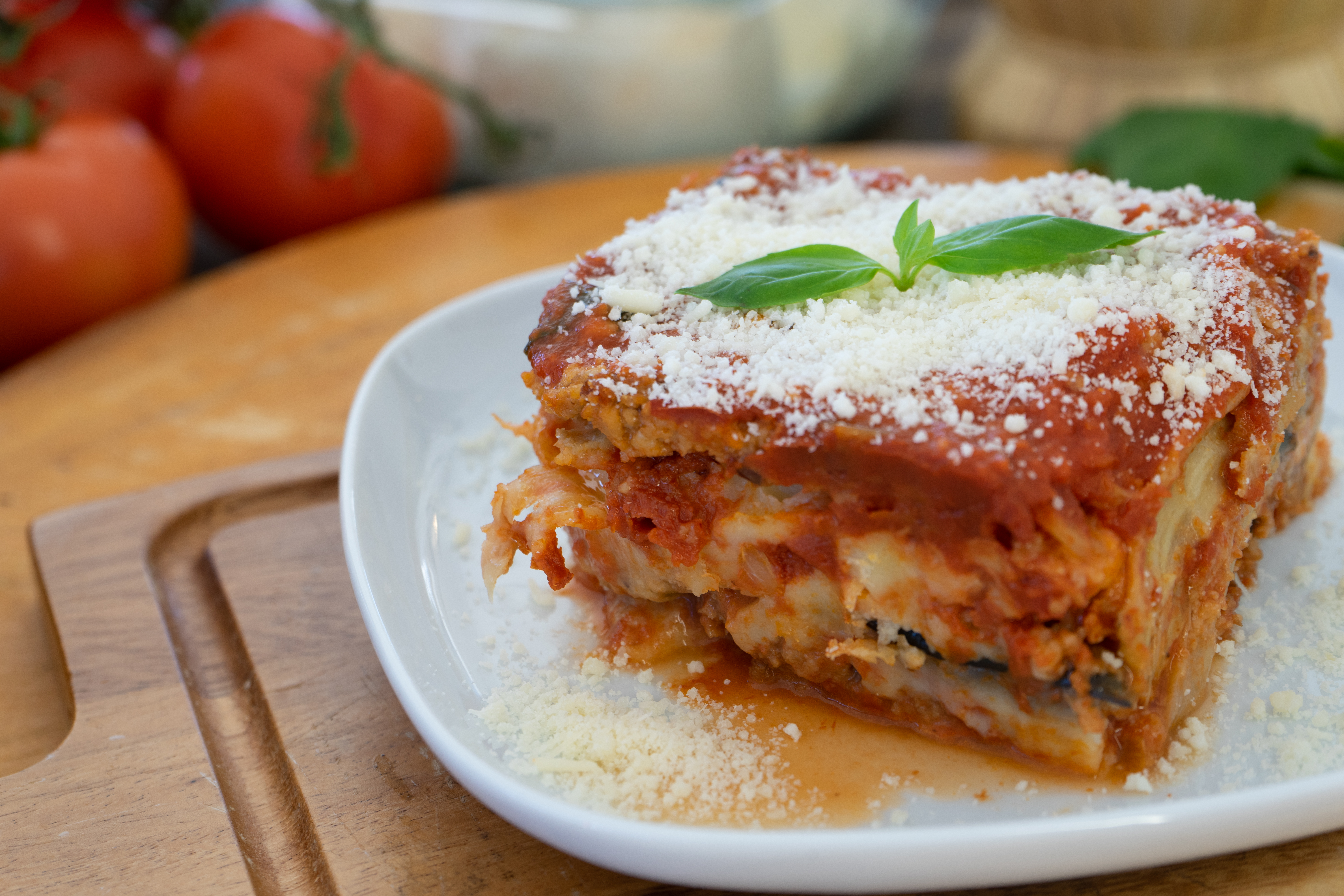 Tray Parmigiana (eggplant)