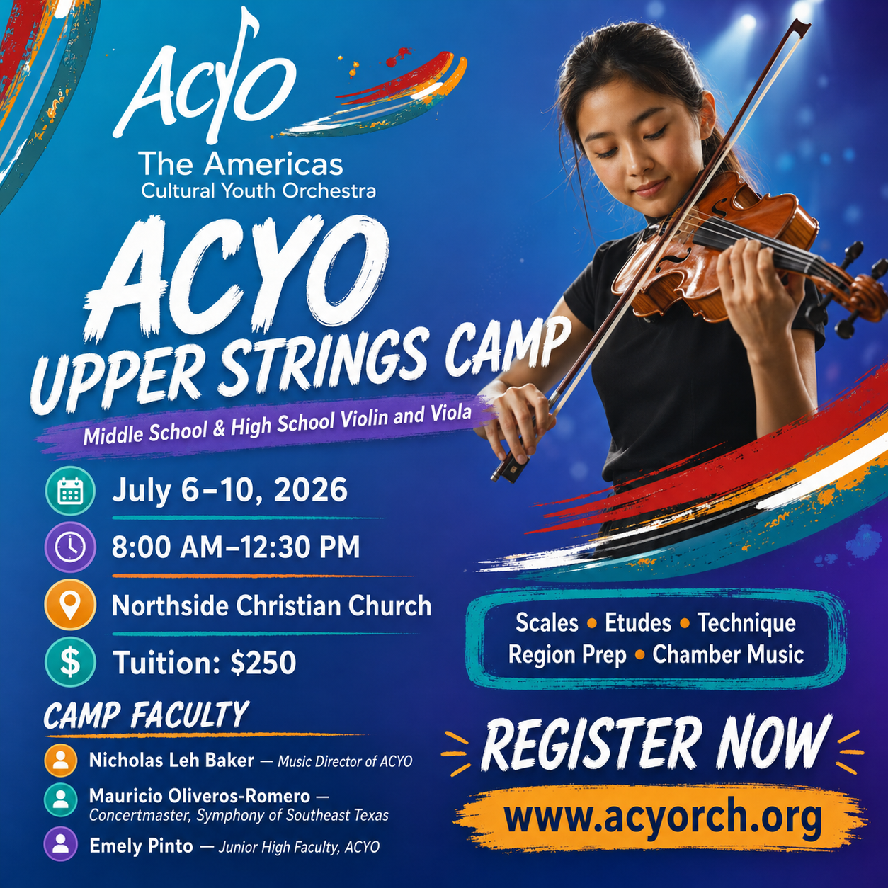 2026 ACYO Upper Strings Camp