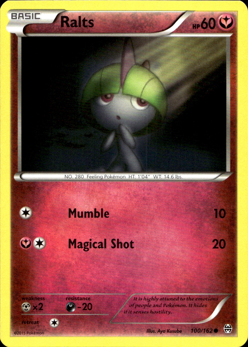 Ralts - XY8 100