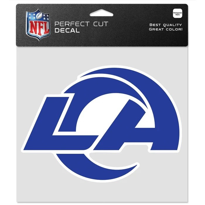 Los Angeles Rams 2026 Die-Cut Decal 8x8"