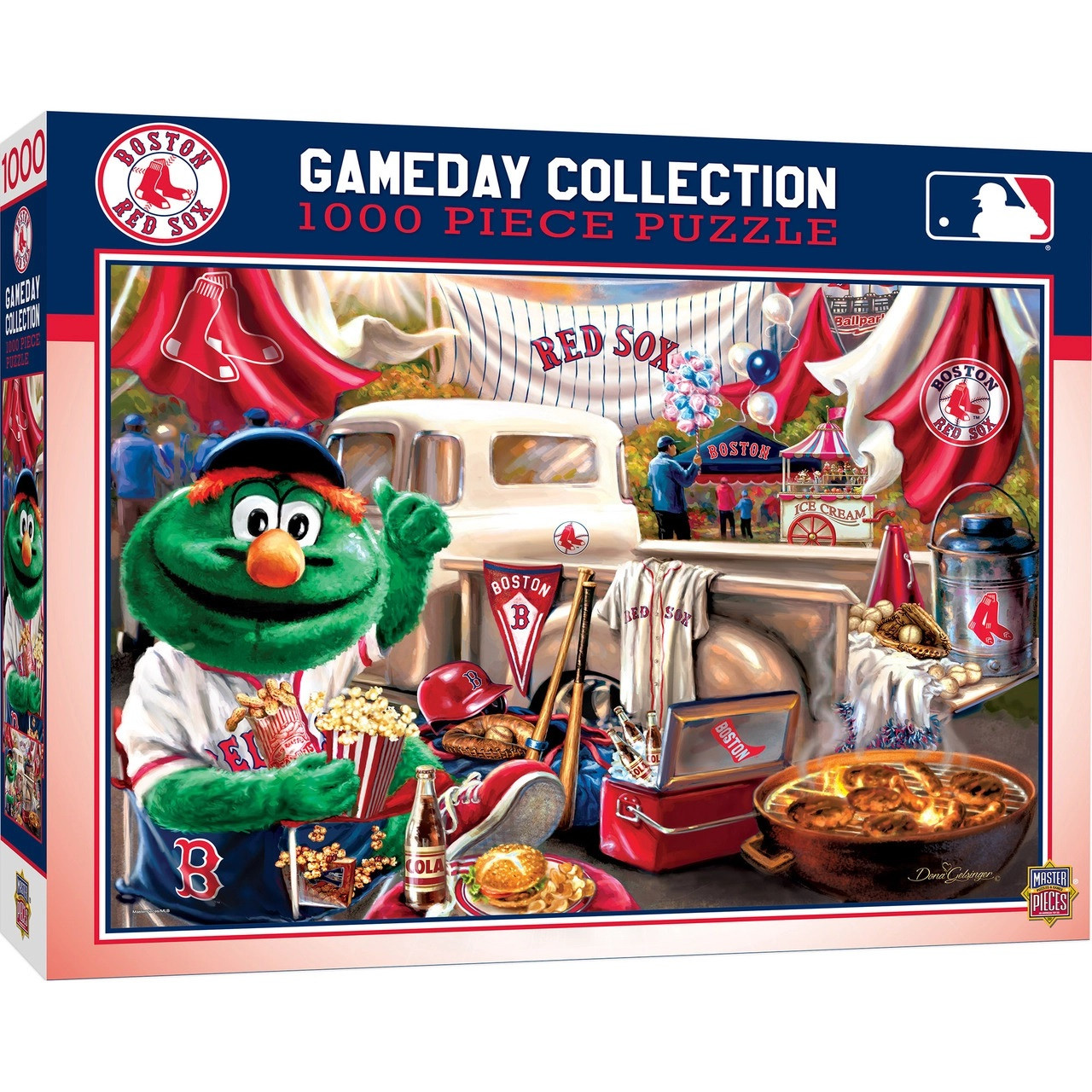 Boston Red Sox 1000 Piece Gameday Design Puzzle