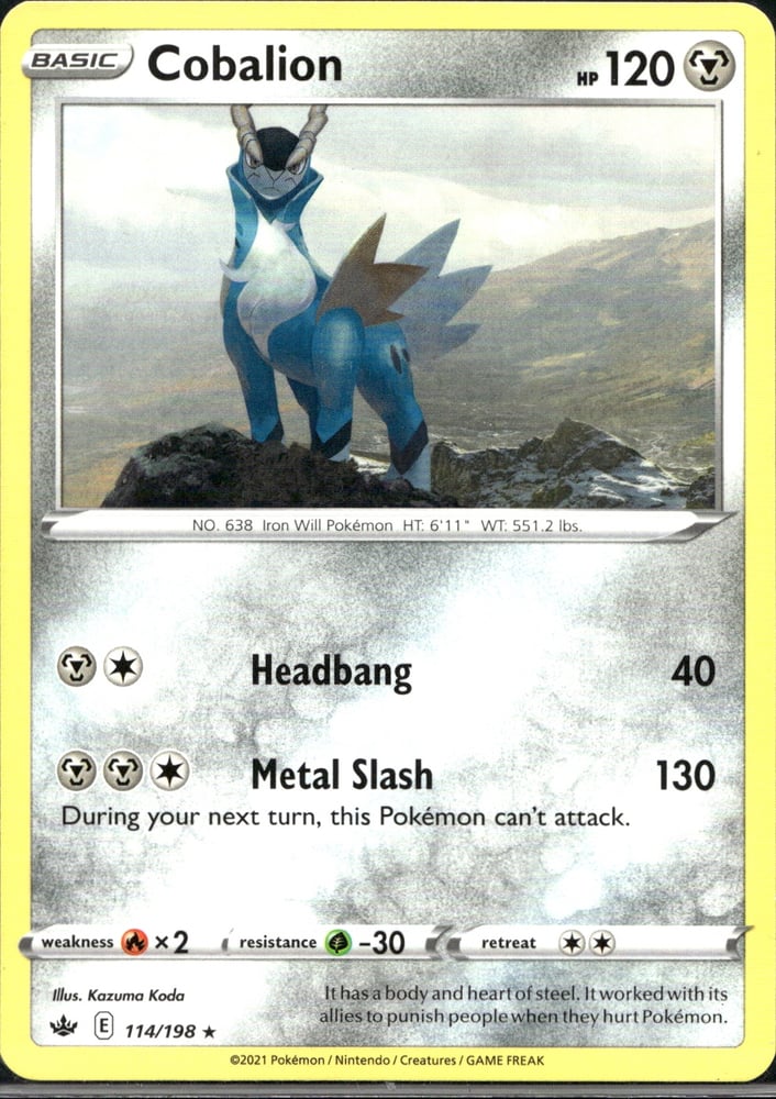 Cobalion - SWSH6 114/198