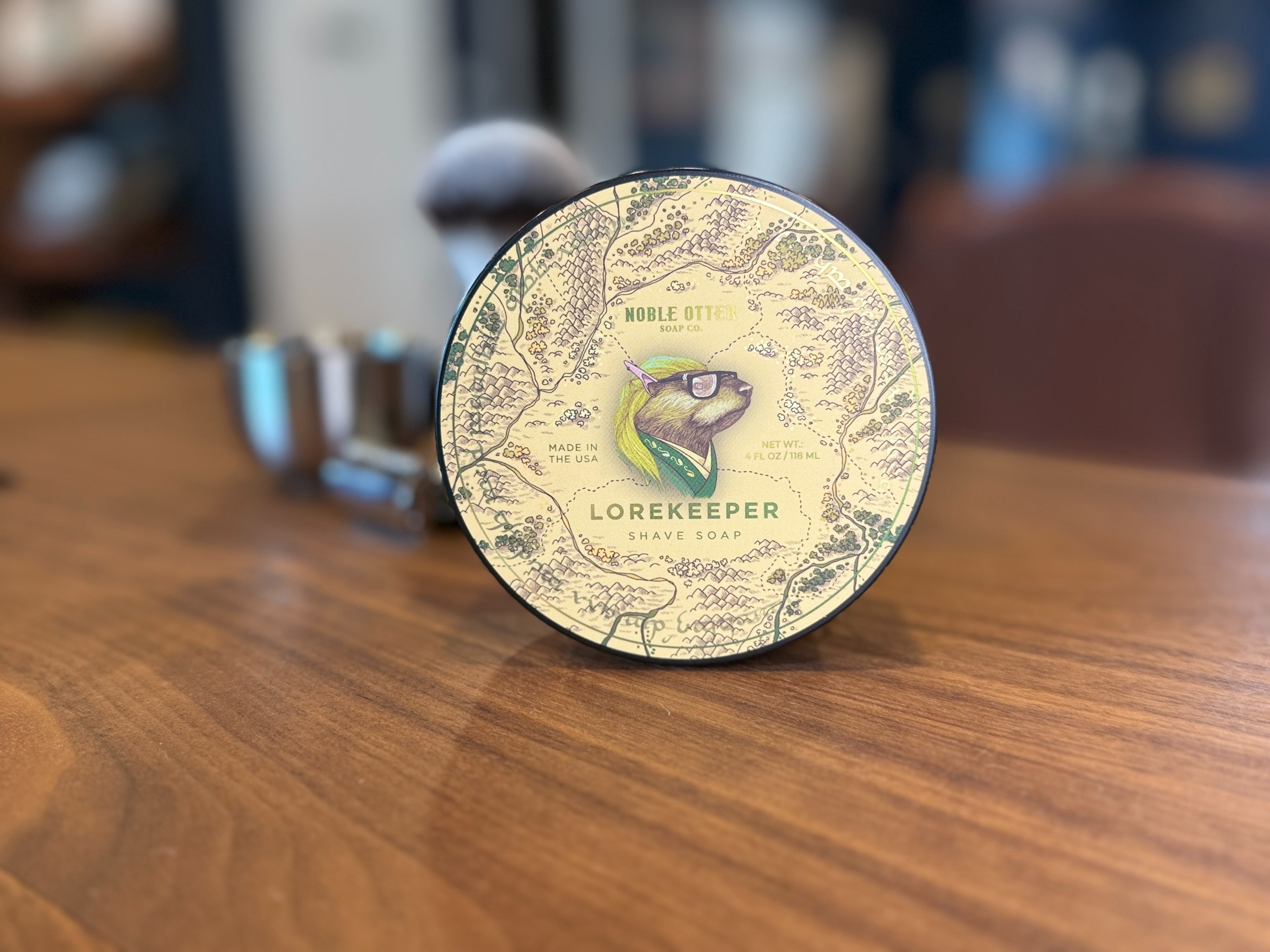 Noble Otter Soap Co. Lorekeeper Shave Soap