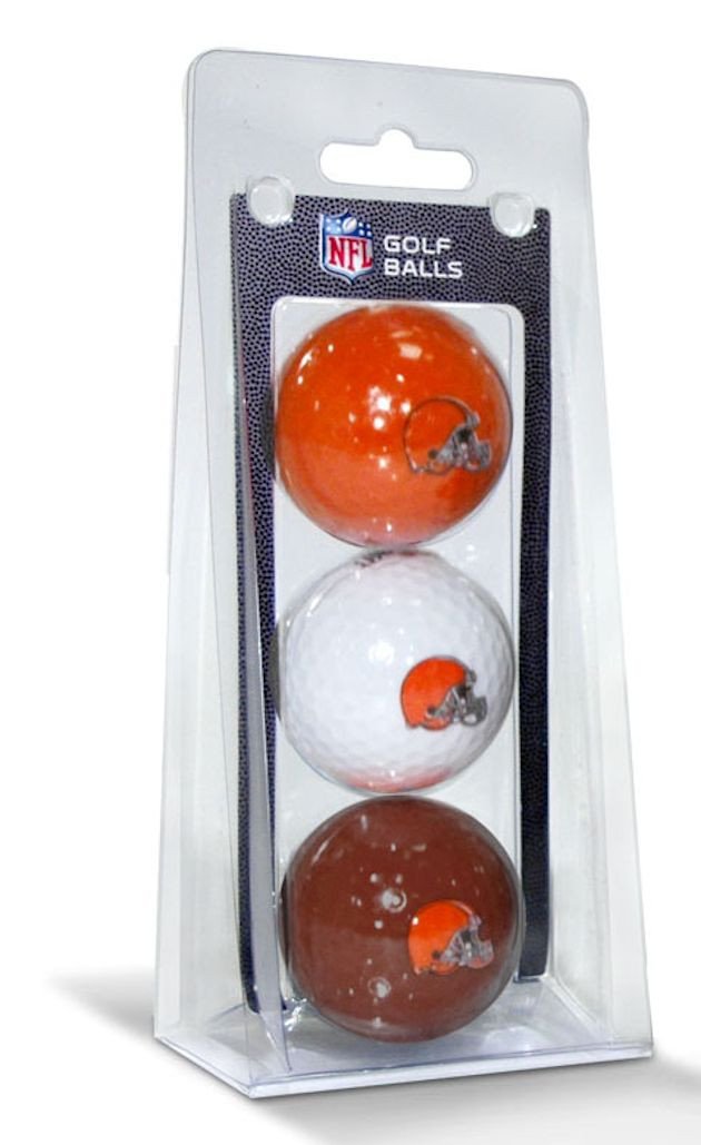 Cleveland Browns Golf Balls 3 Pack