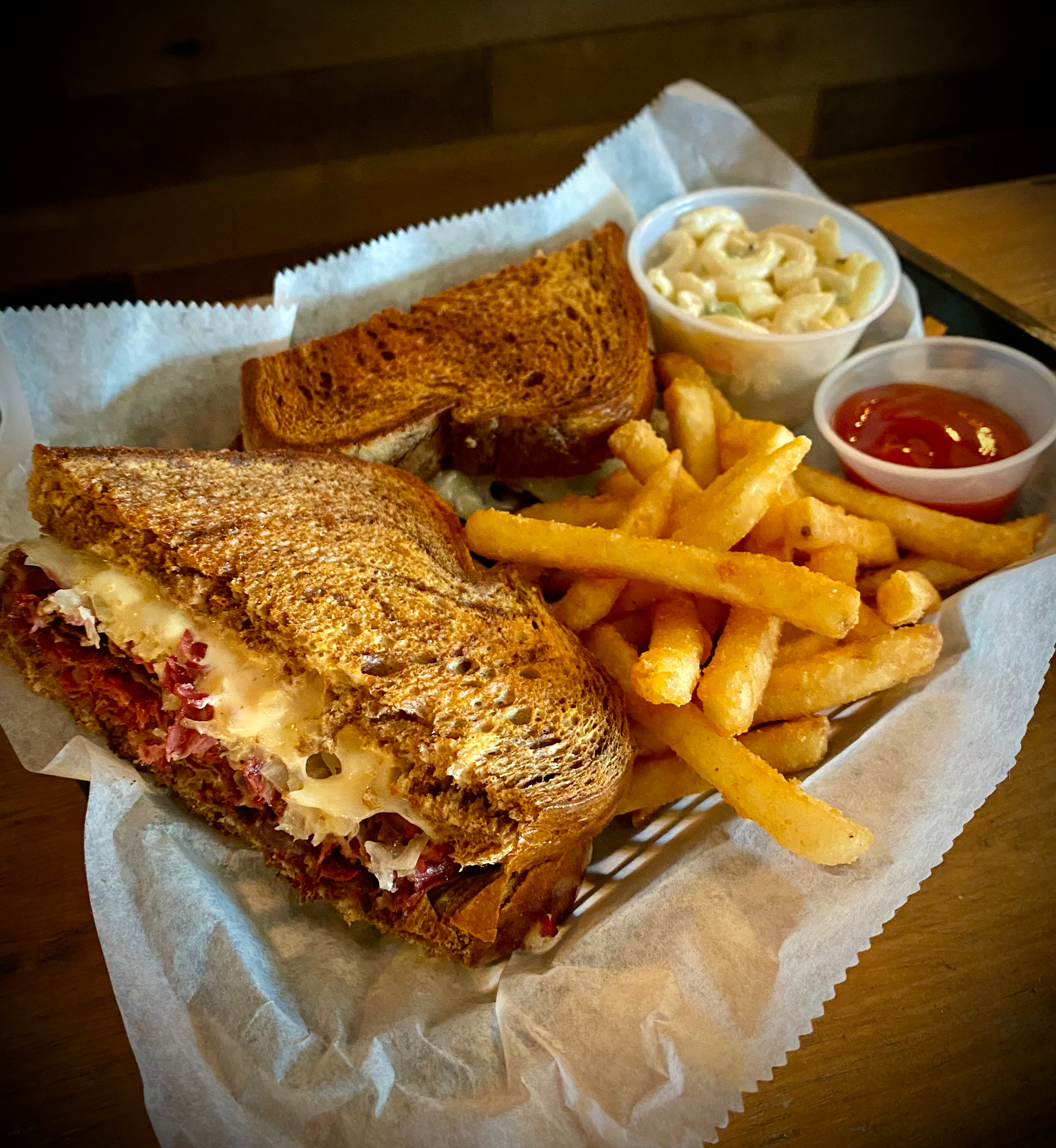 Pastrami Reuben Melt