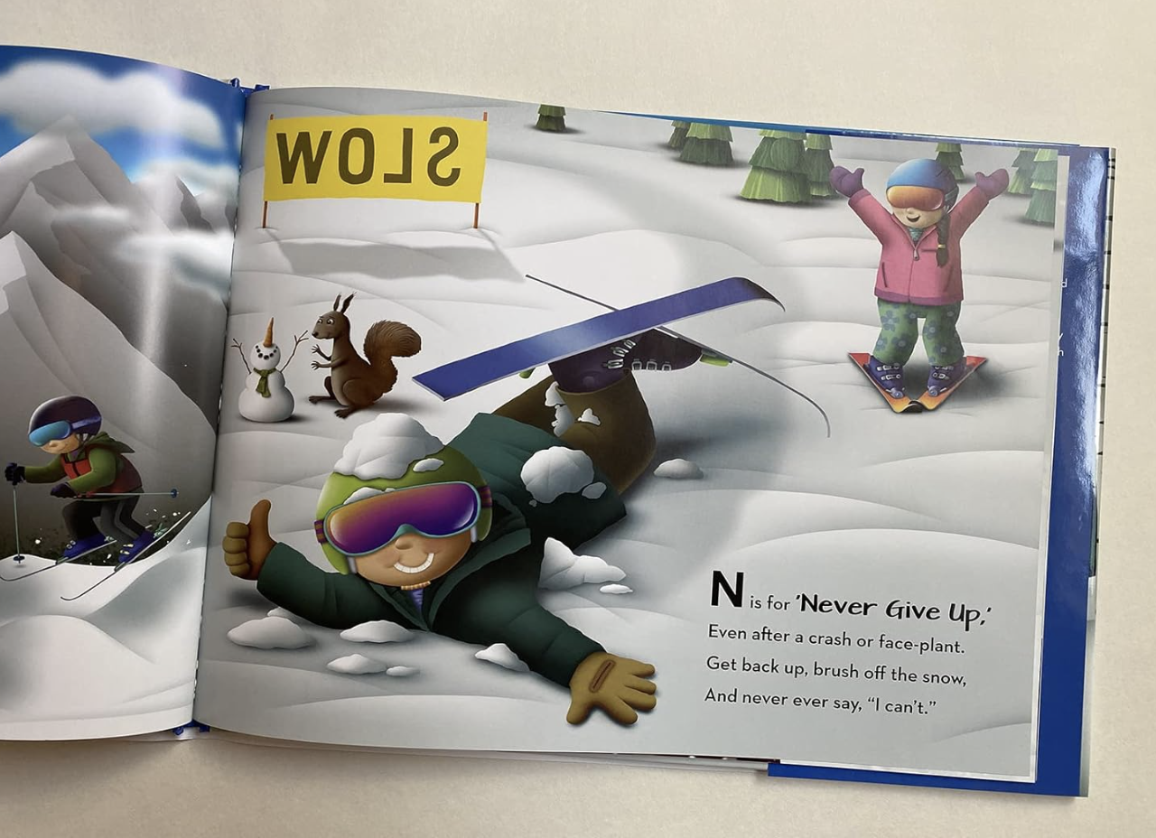 A-B-Skis: An alphabet book about the magical world of skiing