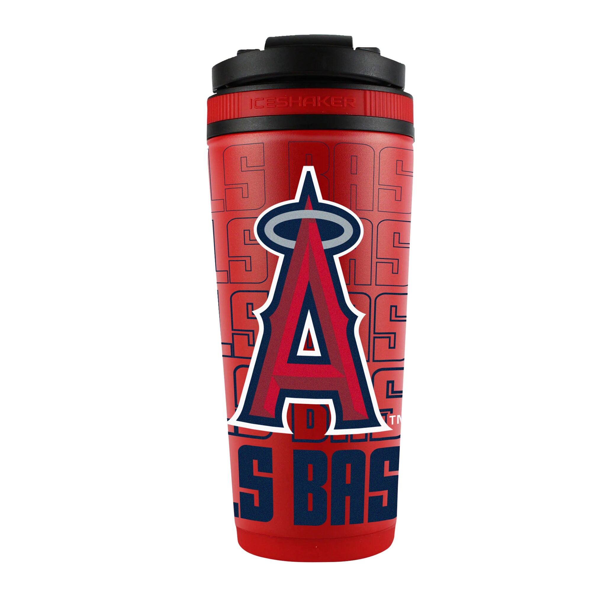 Los Angeles Angels 4D Stainless Steel Ice Shaker 26oz