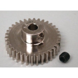 Robinson Racing 1034 Hard Steel Motor Pinion Gear, 48 Pitch 34T