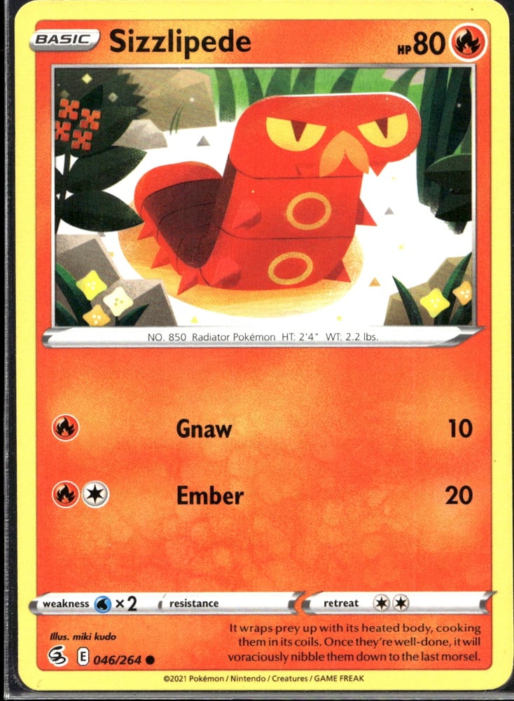 Sizzlipede - SWSH8 46/264