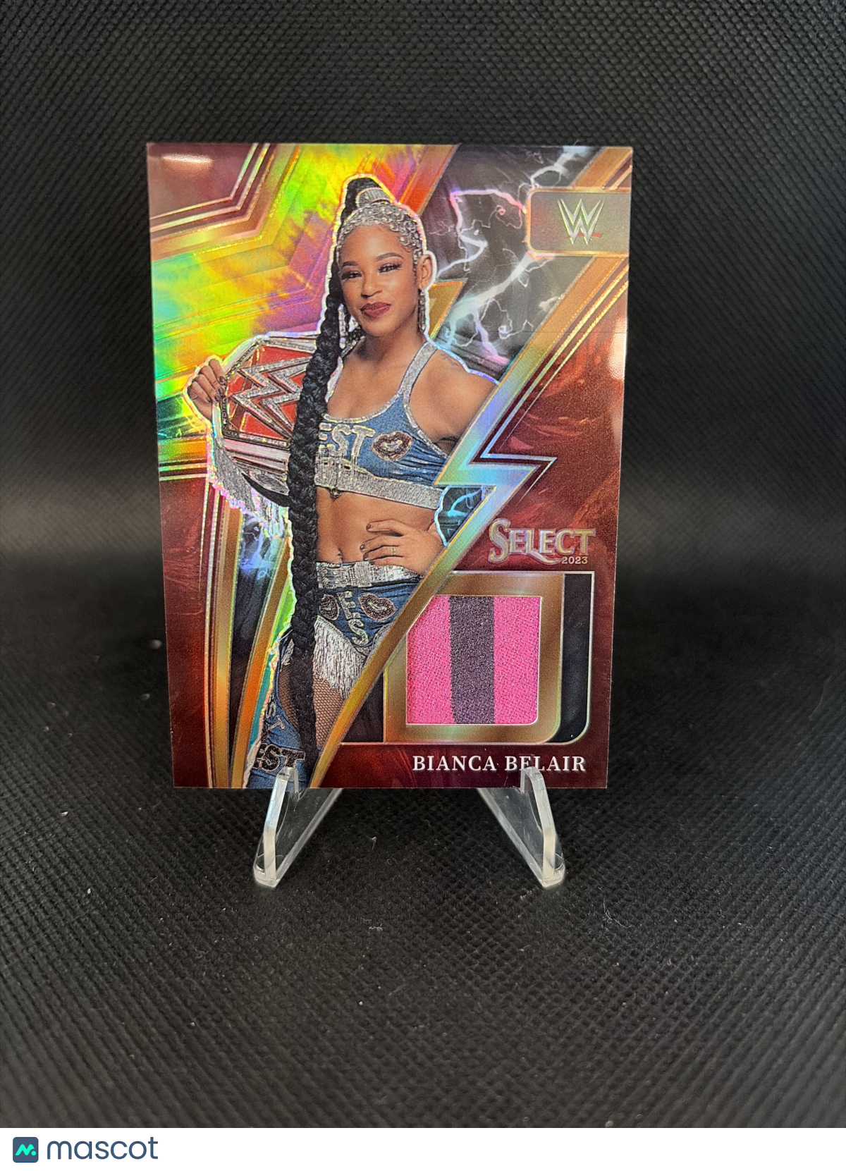 2023 Panini Select Prizm Sparks Tie-Dye Bianca Belair Relic Used Memorabilia /25
