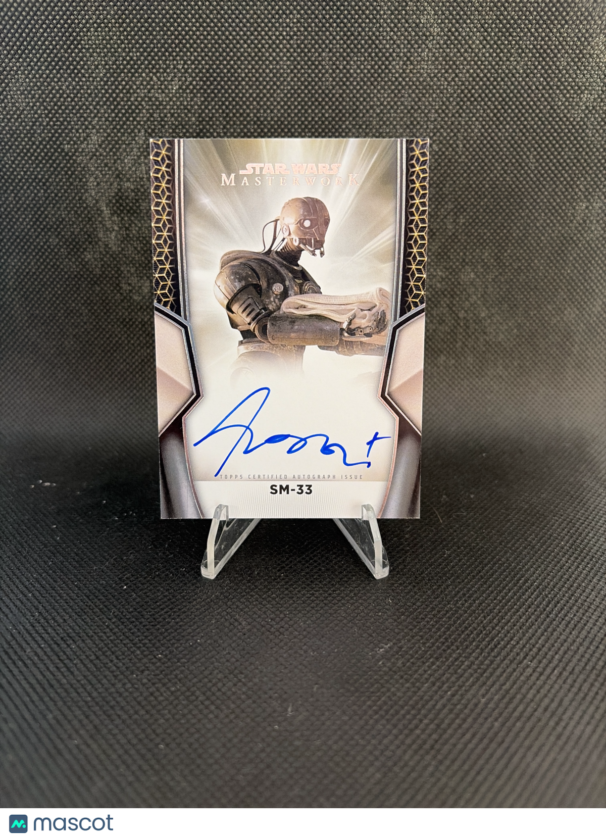 2025 Topps Star Wars Masterwork Nick Frost (SM-33) Autograph