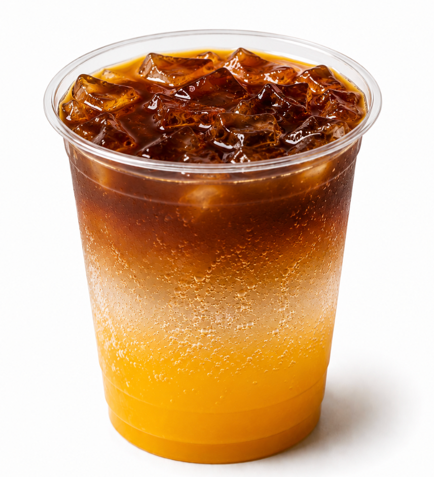 Passion Fruit Sparkle Americano