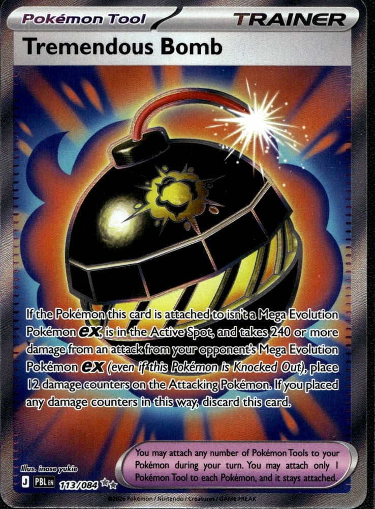 Tremendous Bomb 113 084 - ME05 113/84