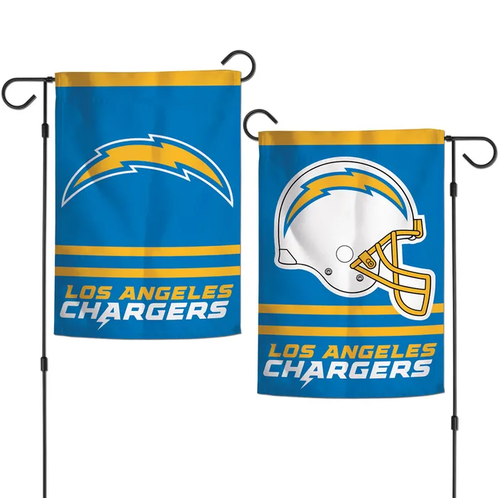 Los Angeles Chargers 2-Sided Garden Flag 12.5x18"