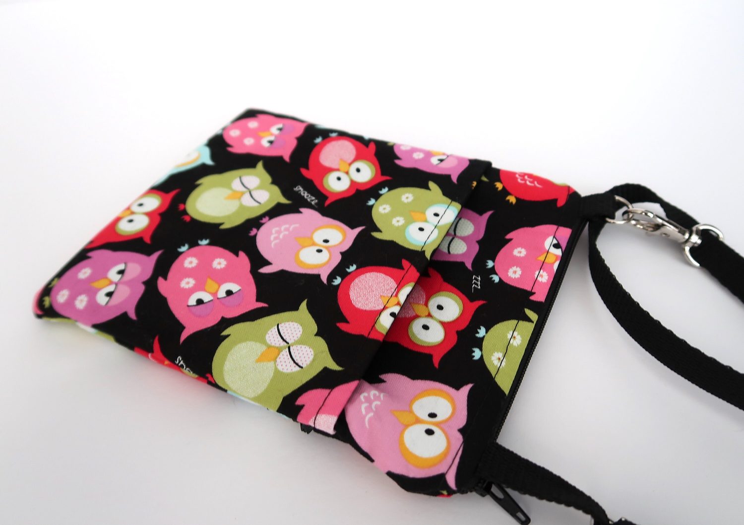 Small Crossbody Bag – Sleepy Owls, photo 5 of 12