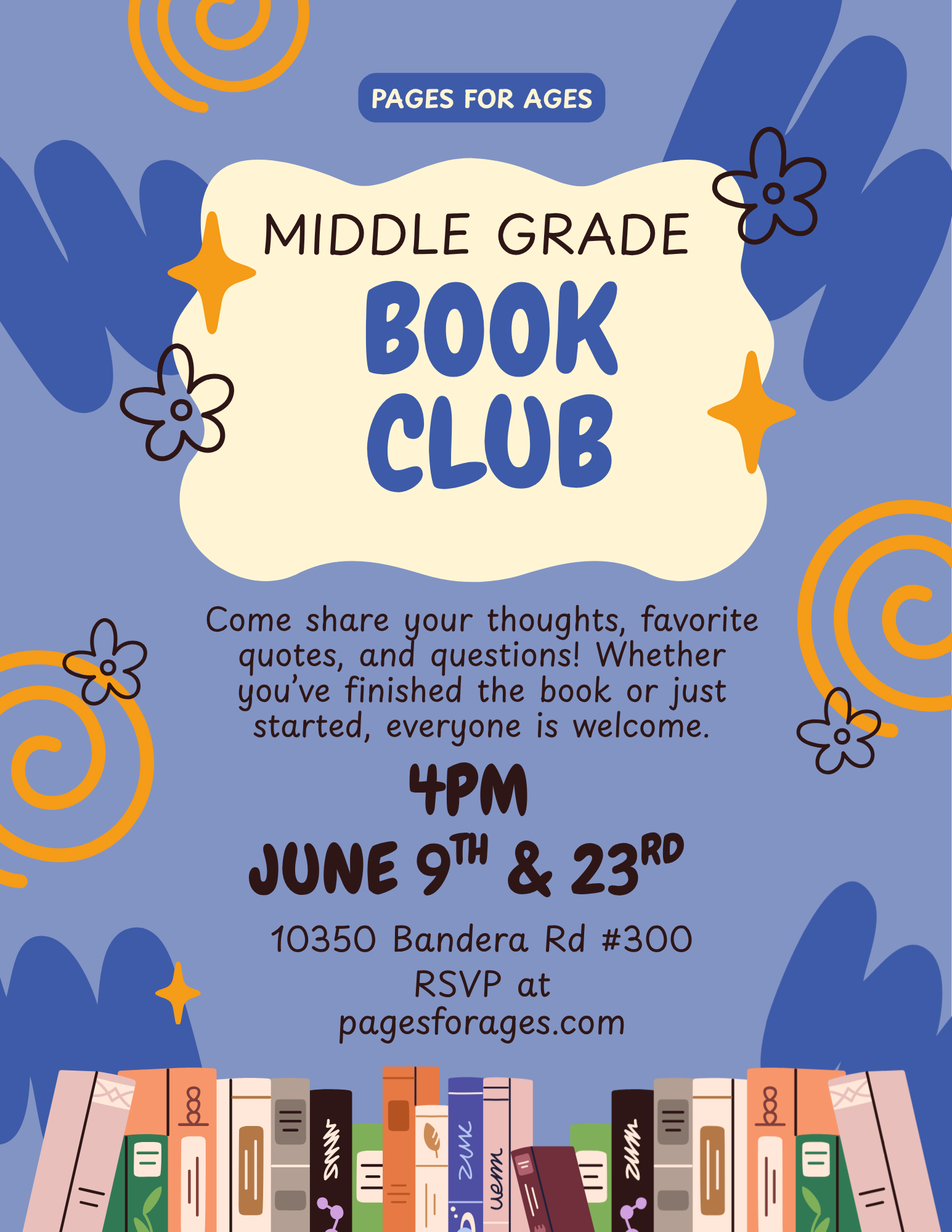 Middle Grade Book Club