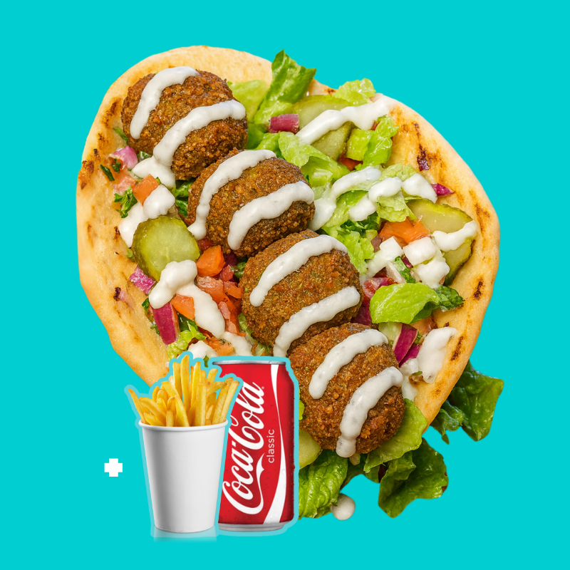 Falafel Pita Combo