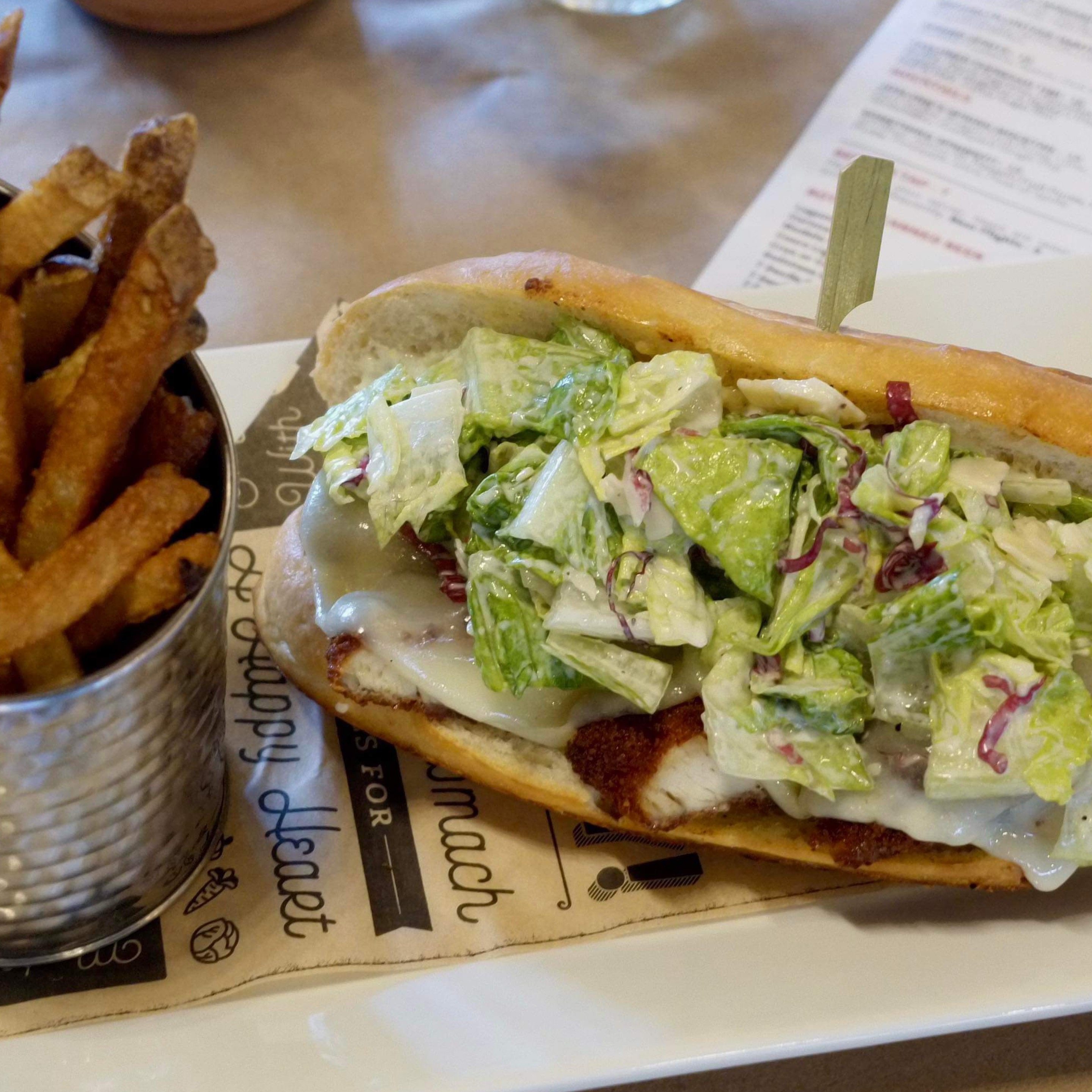 Chicken Caesar Sub