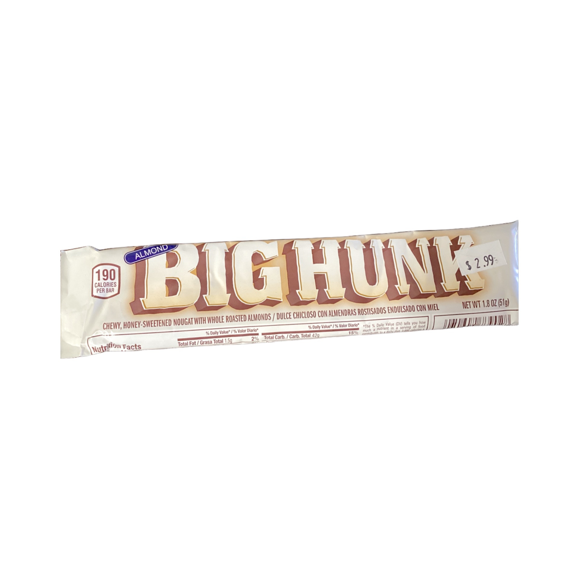 Big Hunk 1.8oz Almond 24ct