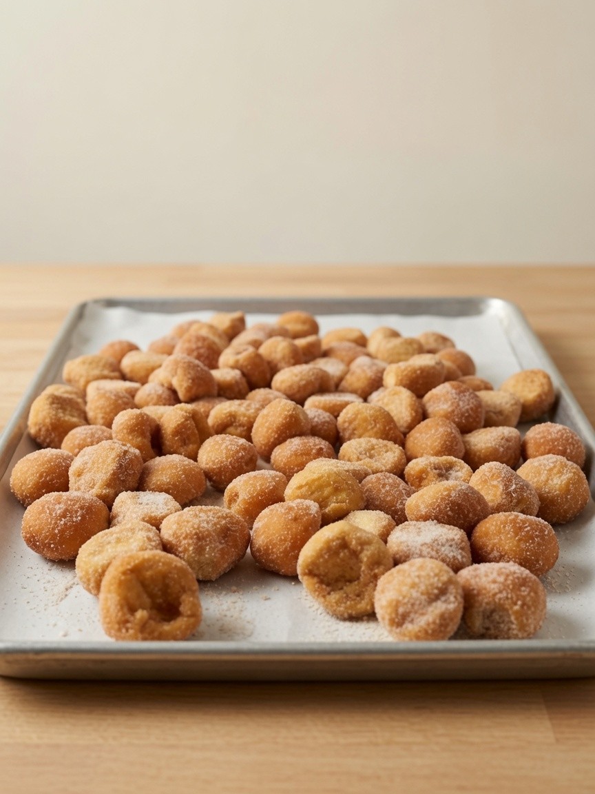 Doughnut Holes - Cinnamon Sugar