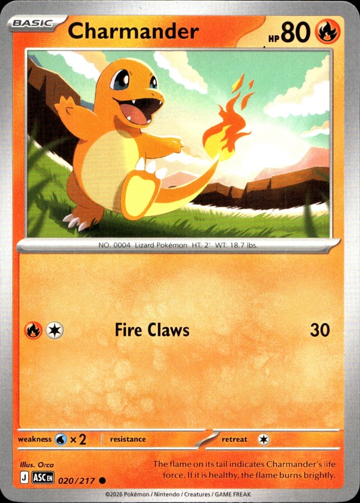 Charmander - ME02.5 20/217