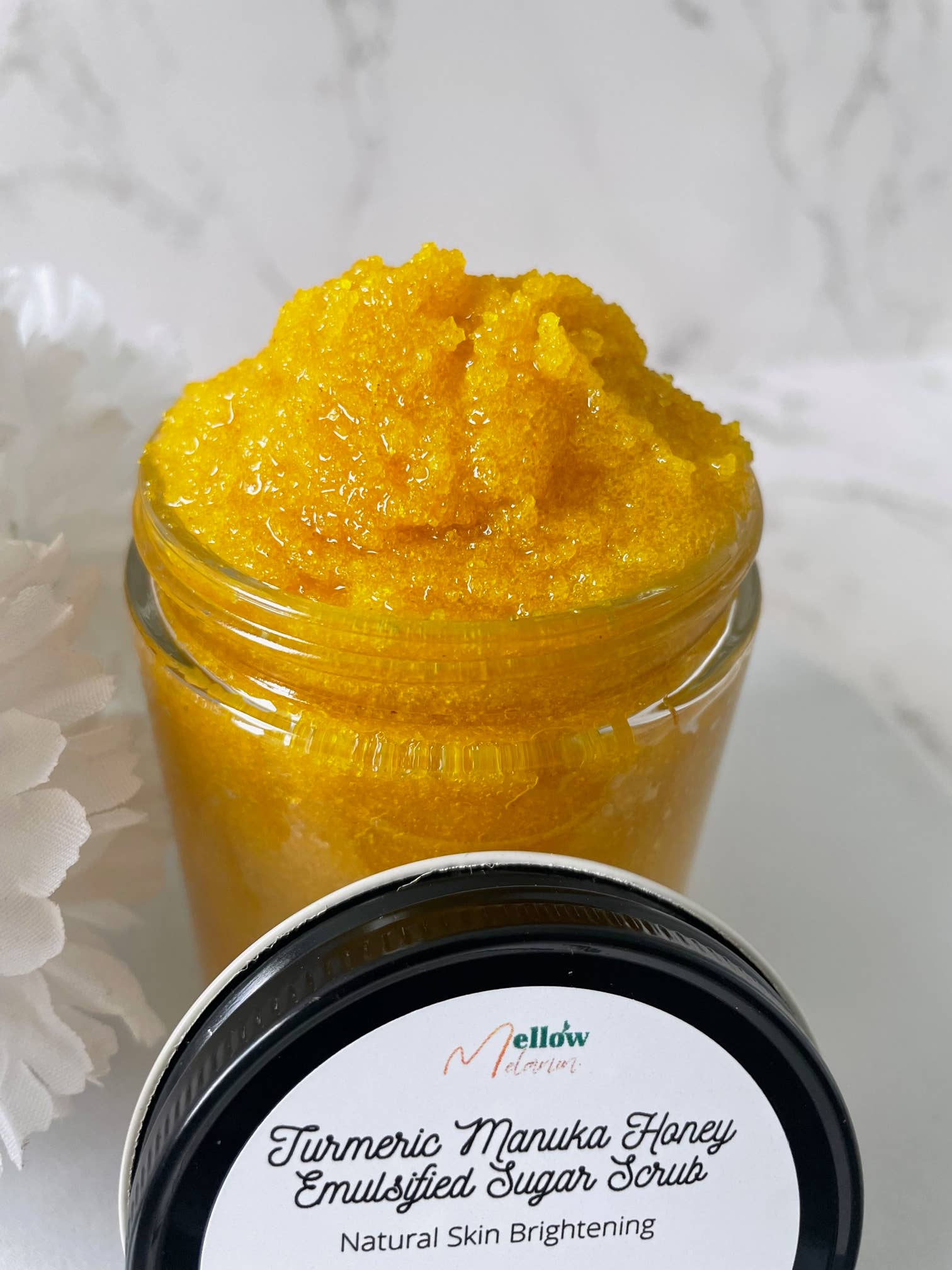 Mellow Melanin - Turmeric and Manuka Honey Body Scrub