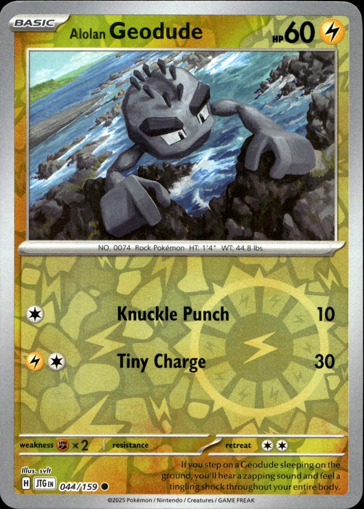 Alolan Geodude - SV09 44/159